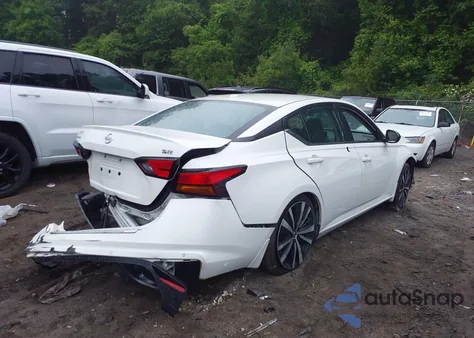 2021 Nissan Altima Sr Fwd из США, поврежденный, VIN 1N4BL4CV2MN369214